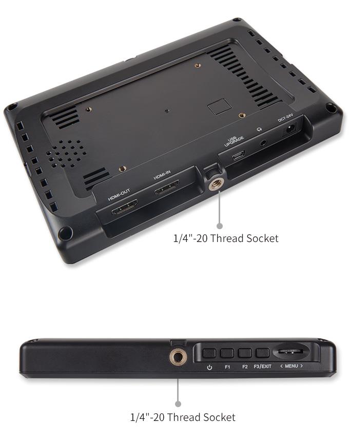 7 inch camera top video monitor